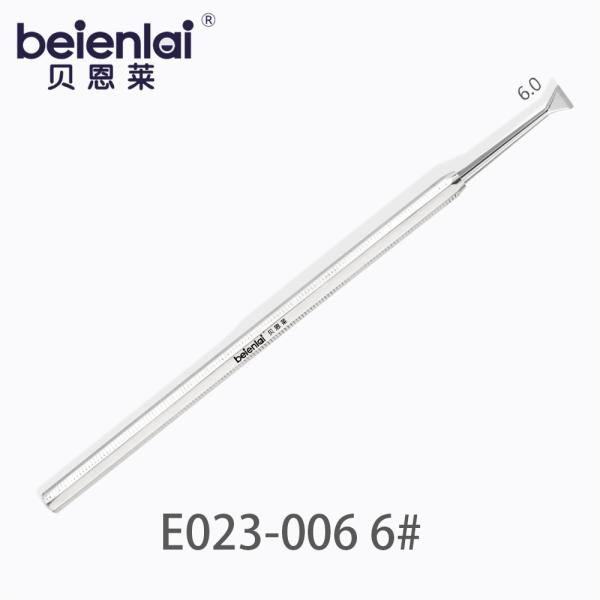 Benlai Enamel Chisel E023-006 BJD 6#, Single 5.5 Tip, 5.5 Octagonal Handle